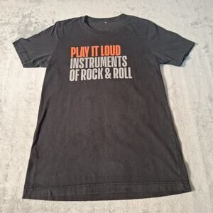 ROCK AND ROLL HALL OF FAME MUSEUM T-Shirt Size Small Vintage Double-Sided Cotton